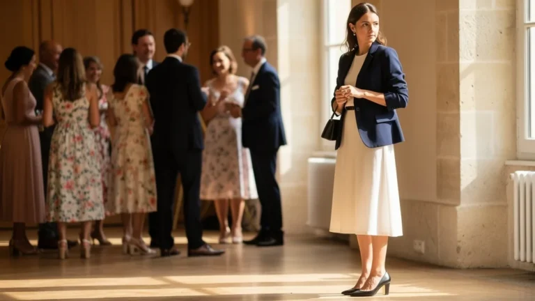 J’ai testé une tenue blanc cassé en tant qu’invitée mariage, et voilà ce que les réactions m’ont vraiment appris