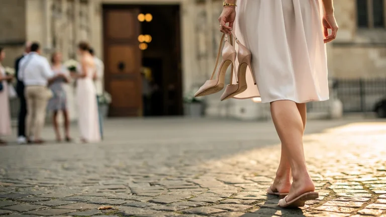Mon avis après avoir arrêté les talons hauts aux mariages