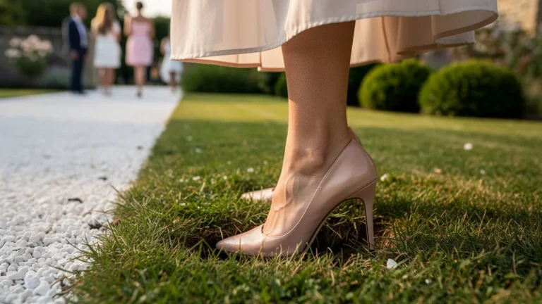 Quand j’ai compris que les chaussures passaient avant la robe pour un mariage